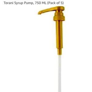 Syrup Pumps - 5 pack, fit 750ml bottles.